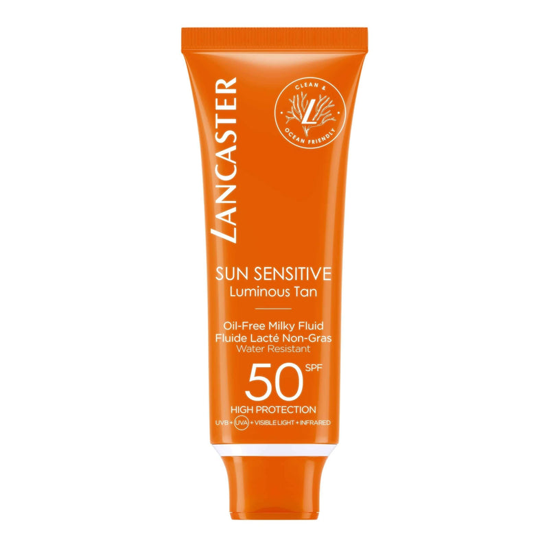[Australia] - Lancaster Sun Sensitive Oil-Free Milky Face Fluid Sunscreen & Sun Protection Cream SPF50 50ml 50 ml 