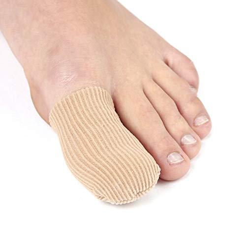[Australia] - PediGel® - Medically Approved Polymer Gel Lined Digital Cap, Toe Protection and Relief from Corns - 4 Units - Medium 4 Count (Pack of 1) 