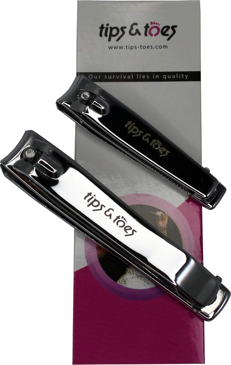 [Australia] - Tips&Toes Nail Clipper/Nipper/Cutter for Fingernail, Toenails and Thick Nails, Sharp and Durable Nail Clippers for Baby, Kids, Adults, Men, Women 