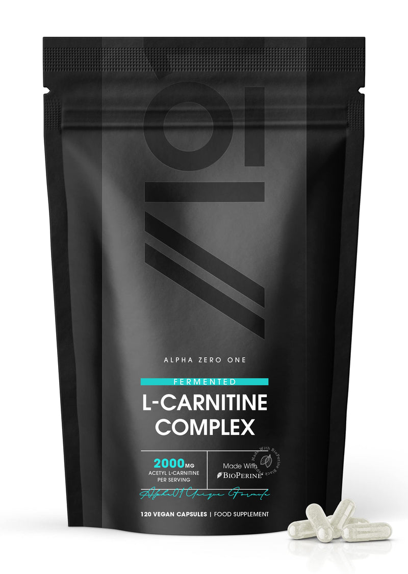 [Australia] - L-Carnitine 2000mg with BioPerine® - Energy & Metabolism Support - High Strength Acetyl L-Carnitine Complex - Non GMO, Gluten Free, Halal – 120 Vegan Capsules- 120 Vegan Capsules. 