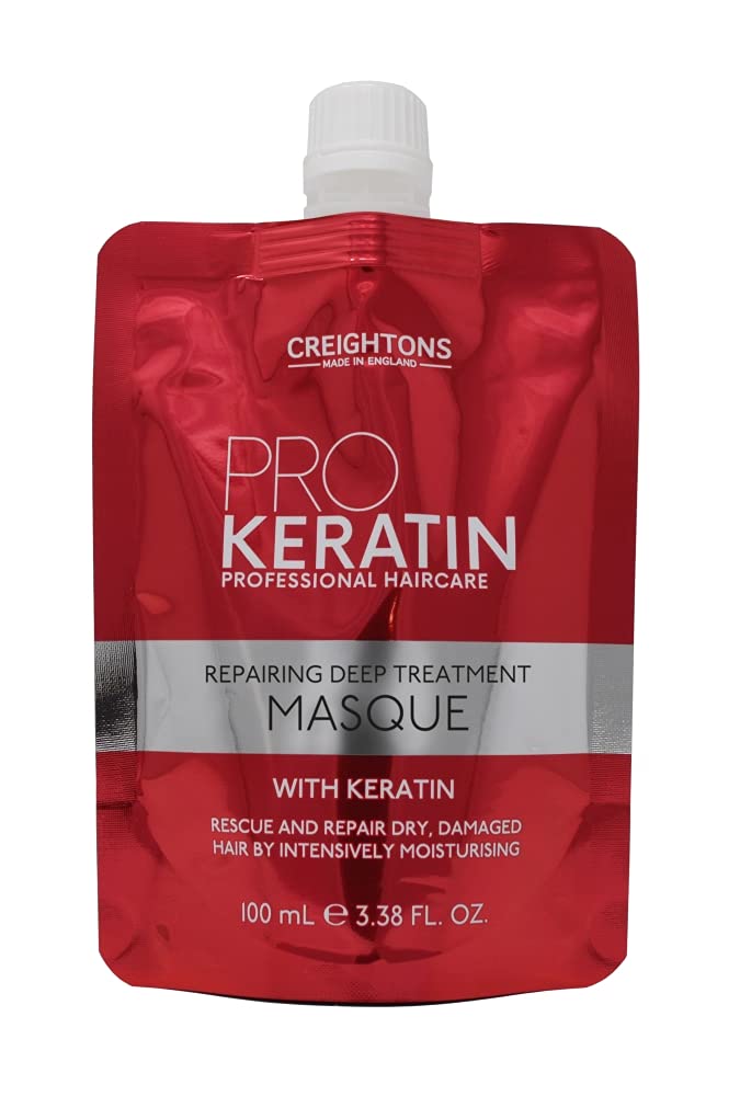 [Australia] - Creightons Pro Keratin Repairing Deep Treatment Masque (100ml) - Formulated with Keratin. Rescue and Repair Dry, Damaged Hair by Intensively Moisturising 