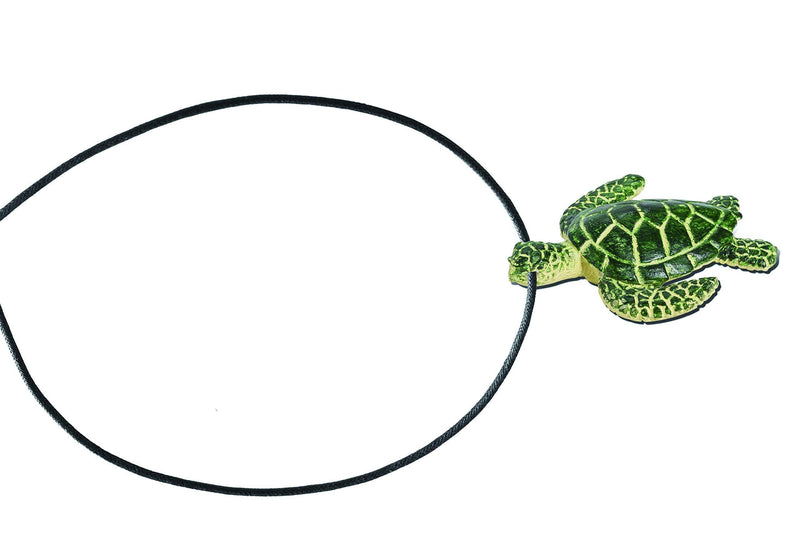 [Australia] - Resin Sea Turtle Necklace 5.3/3.4/0.8 cm 