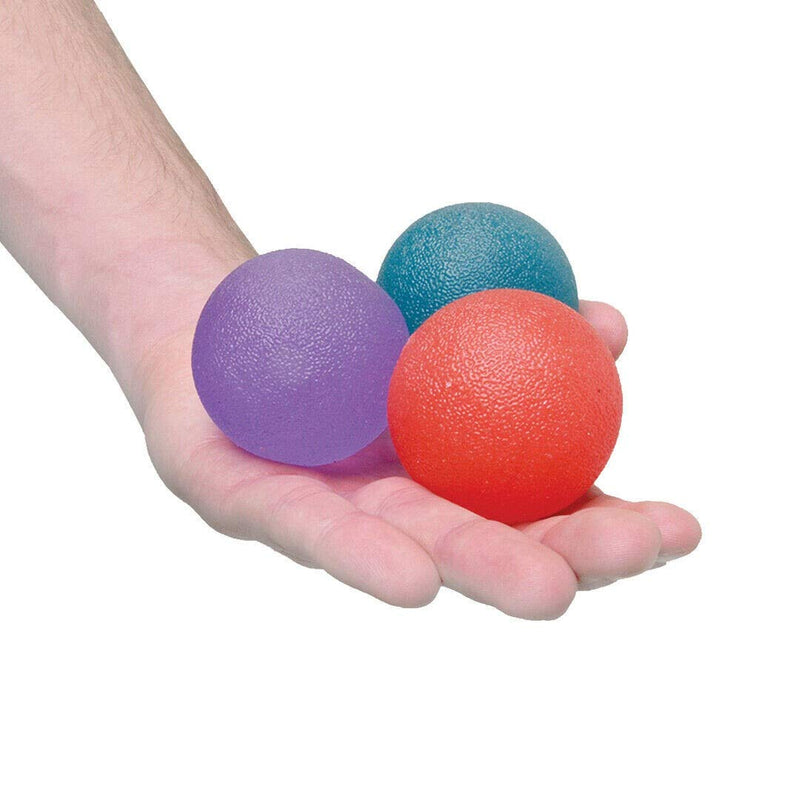 [Australia] - Express Orthopaedic® - Medically Approved Hand Therapy Balls/Resistance Squeeze Balls For Variable Strength & Rehabilitation SET OF 3 