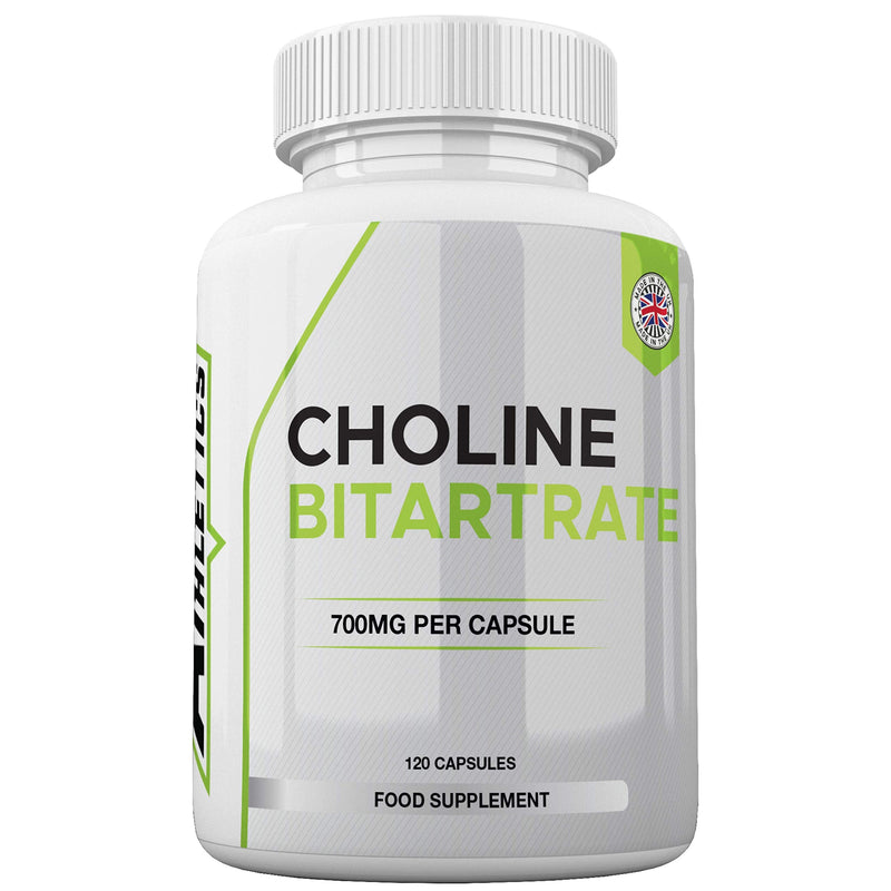 [Australia] - Choline Bitartrate 700mg Capsules by Freak Athletics - 120 Capsules Suitable for Men & Women - UK Made 