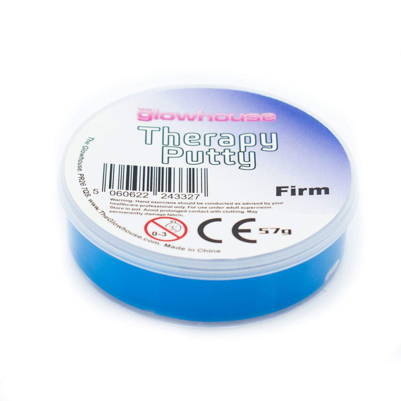 [Australia] - Premium Therapy Putty Squeezable Non-Toxic, Hand Exercise, Anti-Stress for Adults & Children 57g (Blue - Firm) Blue - Firm 