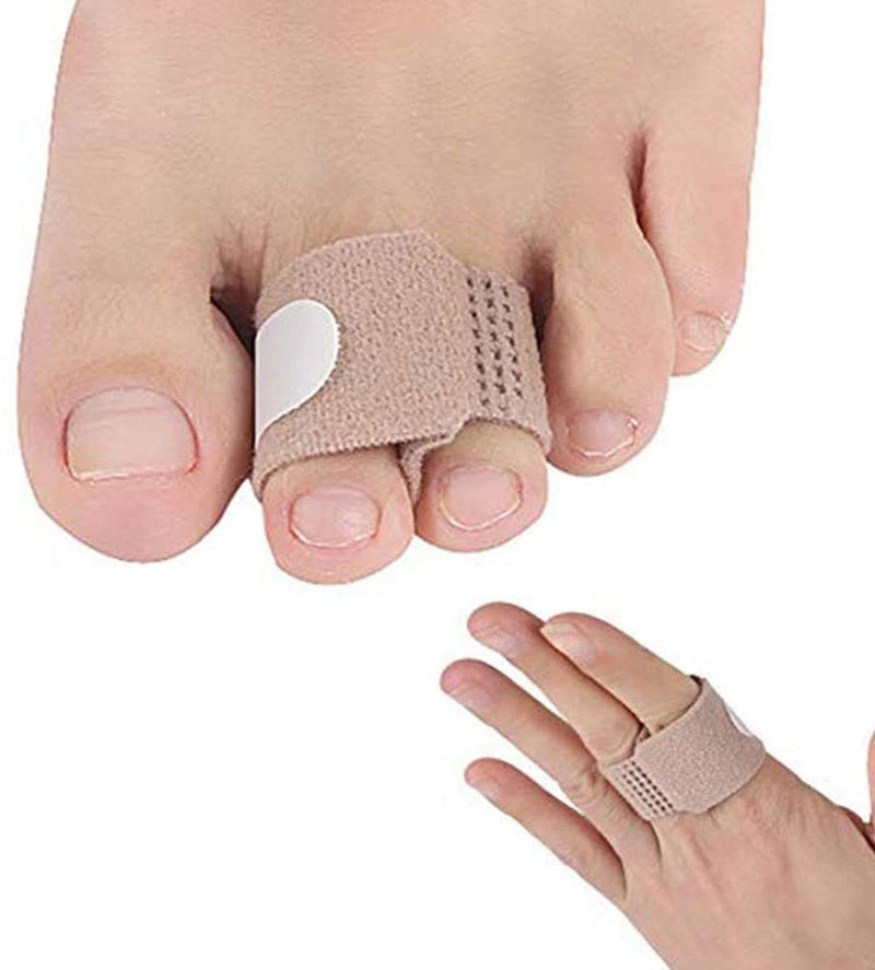 [Australia] - PEDIMEND Broken Toe Wrap (6PCS) - Toe Bandages for Hammer Toes/Broken Toes/Fractured Toes - Cushioned Toe Bandage for Overlapping Toe Pain Relief - Foot Care 