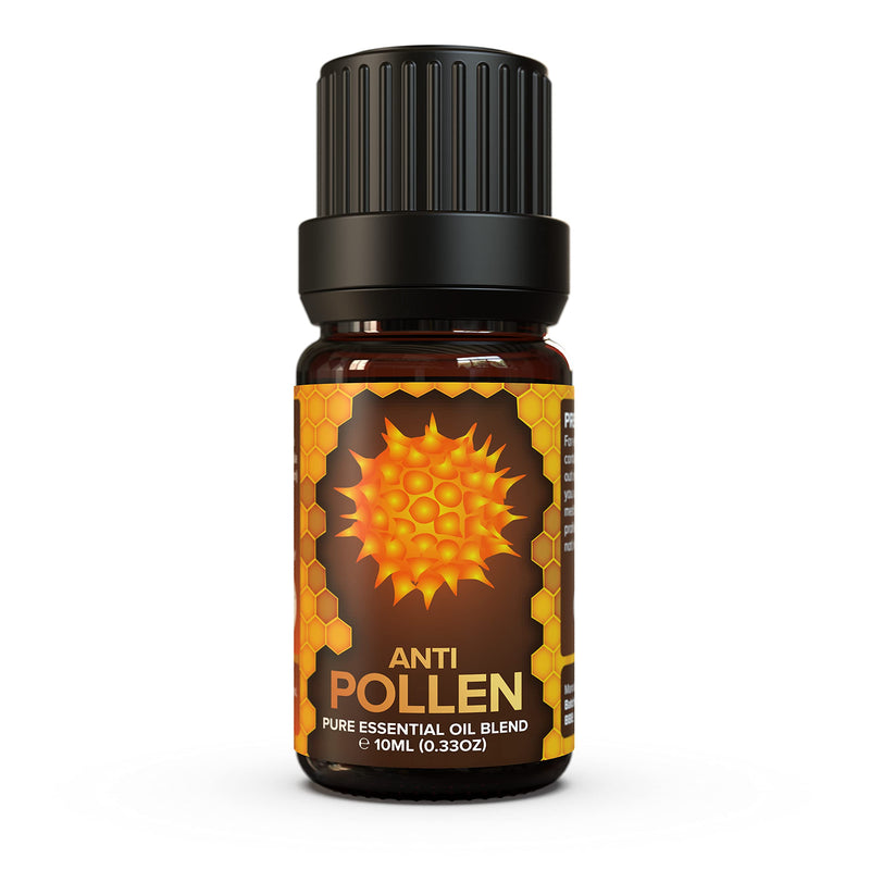 [Australia] - Ecodrop Essential Oils Anti-Pollen Blend - Relaxing & Calming Fragrance Drops with Lemon, Lavender, German Chamomile and Eucalyptus Staigeriana - Aromatherapy Oil Supporting Seasonal Allergy Relief Anti Pollen Blend 