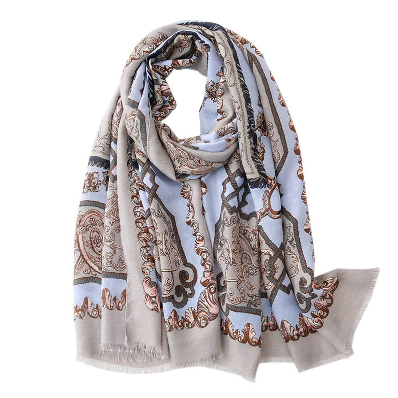 [Australia] - FAIRYGATE Scarves & Wraps for Ladies Women Stylish Soft Long Neck Shawl 46003 70.8 x 33.5 Inch 