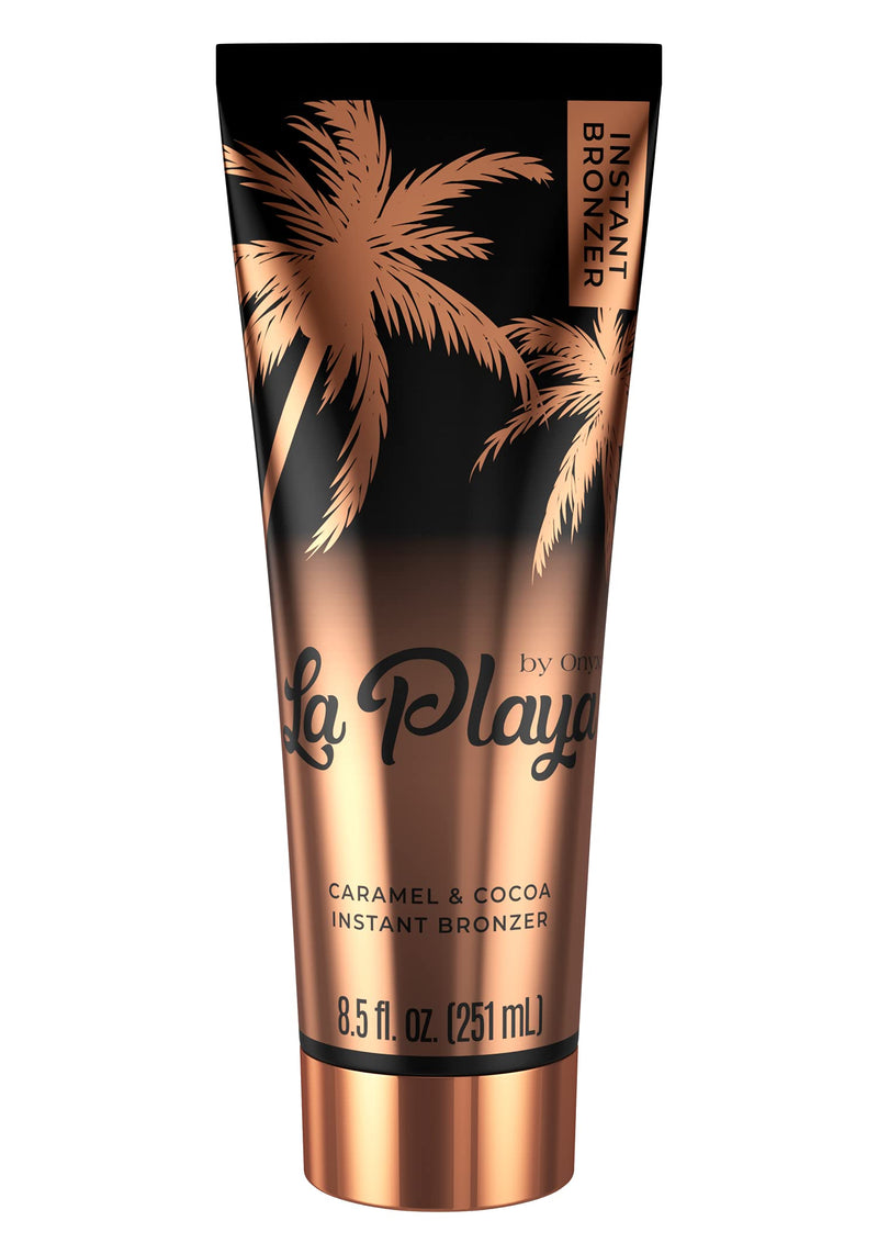 [Australia] - Onyx La Playa Instant Bronzer - Not a Self-Tanner - Tinted Moisturizer for Glowing Skin - Face Tanner - Browning Lotion for Indoor Outdoor 