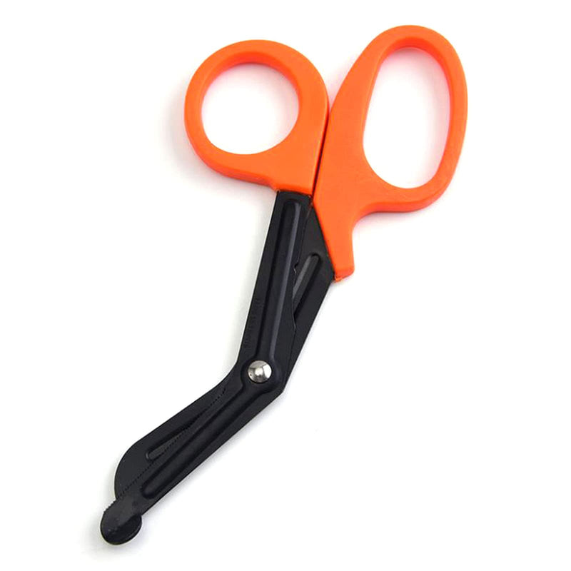 [Australia] - Scissors Stoma Scissors EMT and Trauma Shears Medical Scissors First Aid Scissors for Nurses Students Emergency Room Orange 