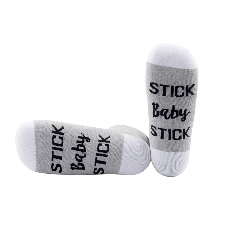 [Australia] - PYOUL 1 Pair Stick Baby Stick Socks Lucky Transfer Socks In-vitro IVF Socks Infertility Socks Frozen Embryo Transfer Socks Stick Baby Stick 1 Pair 
