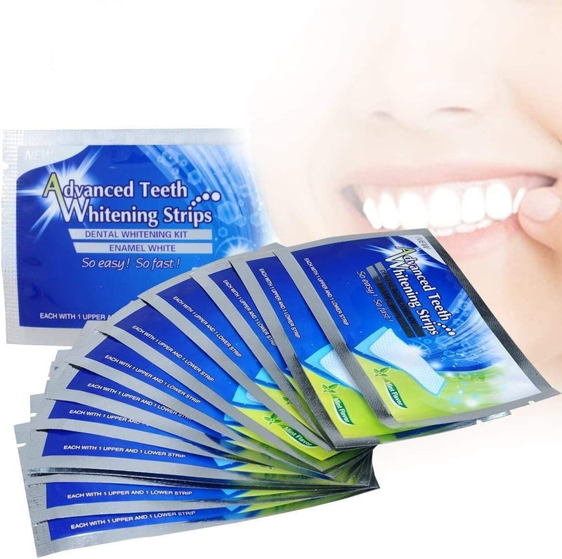 [Australia] - 28pcs Teeth Whitening Strips, Professional Teeth Whitener Strips, No Sensitive Enamel Safe for Teeth Whitening, Effective Teeth Whitening Strips for Home Use 