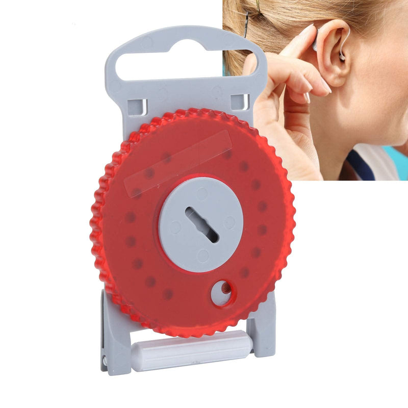 [Australia] - HF4 Pro Earwax Ear Guard Filters, Hearing Aid Protection Waterproof Cover Hearing Assistance Accessories for Siemens/Signia/Rexton(red) Red 