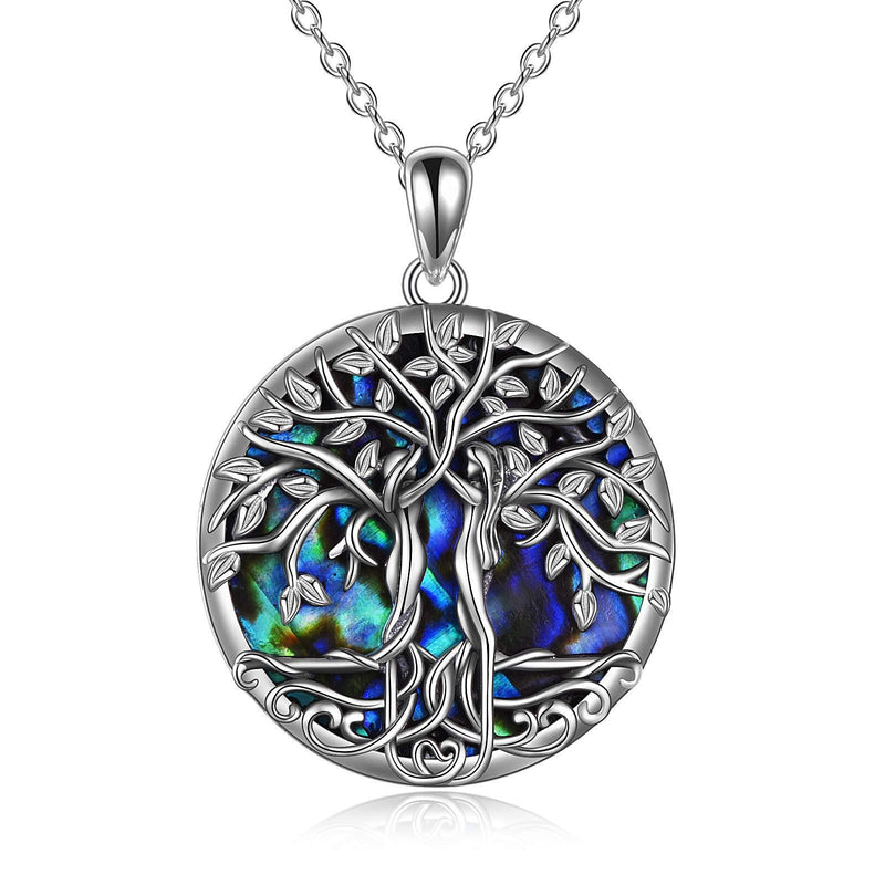 [Australia] - YAFEINI Sister Gifts from Sister, Sterling Silver Tree of Life Pendant Necklace Birthday Jewellery Friendship Sister Gifts 