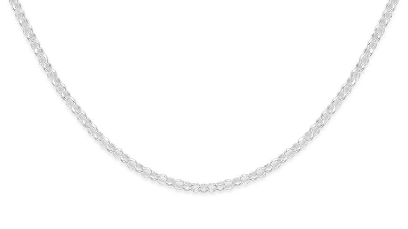 [Australia] - Heather Needham Sterling Silver belcher chain - long belcher chain - 61cm/24inch belcher chain. 1.97 grams weight 1.3mm thickness Gift boxed 8510/24 