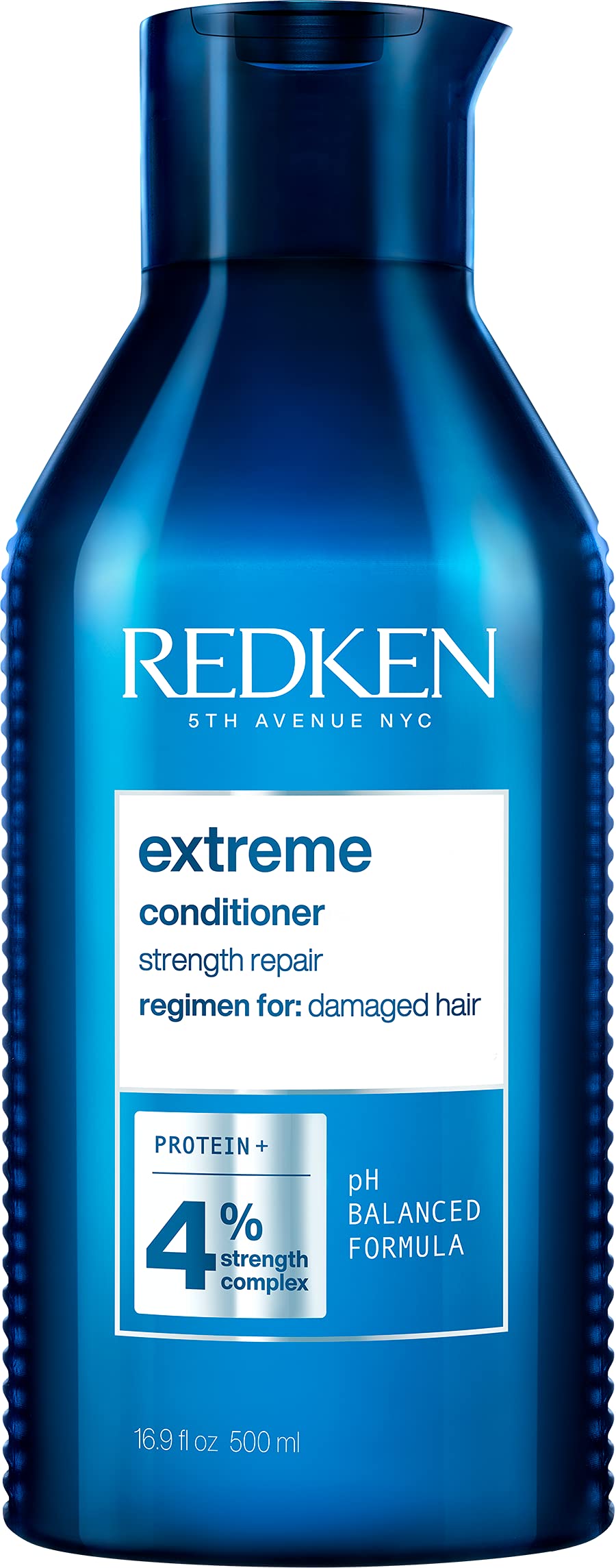 [Australia] - Redken Conditioner for brittle and damaged hair, anti hair breakage, with interlock protein network, extreme conditioner, 1 x 500 ml EXT Conditioner 500 ml 