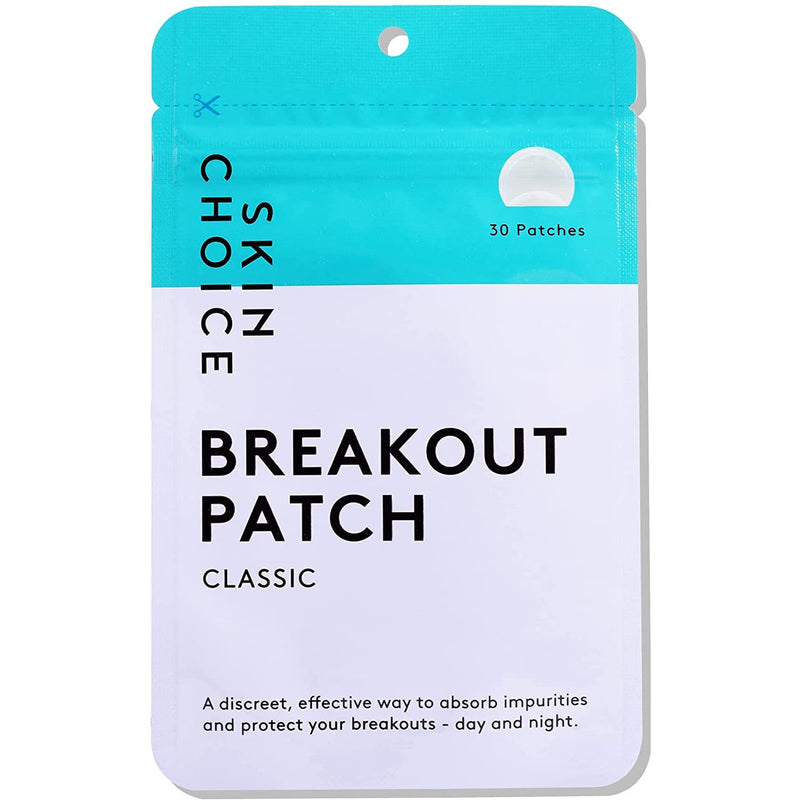 [Australia] - Breakout Pimple Acne Spot Patches by SKINCHOICE - 30 Invisible Hydrocolloid Mighty Patch, Dots for Blemish Spots Treatment For Face, Zit Stickers, Vegan & Cruelty-Free Skin Care 30 Count (Pack of 1) 