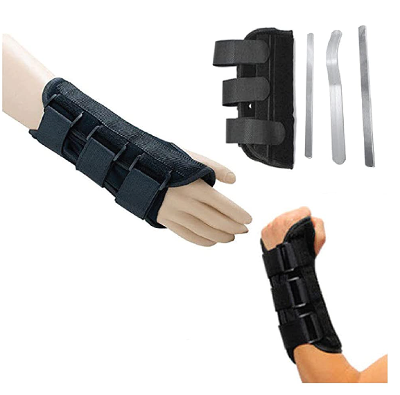 [Australia] - Bionix Wrist Support Brace - Excellent Carpal Tunnel Splint - Easily Adjustable and Breathable to Relieve Any Wrist Pain, RSI, Sprains,Tendonitis (Right,S) Right S 