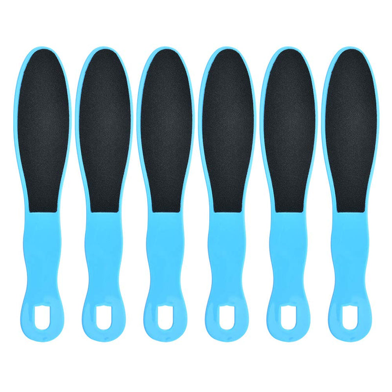 [Australia] - 6 Pieces Double Sided Pedicure Foot File Effectively Remove The Foot Hard Skin, Dead Skin and Calluses Reusable Foot Care Repair Tool 