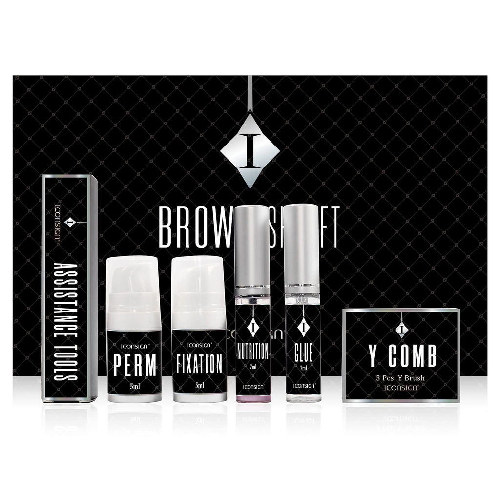 [Australia] - ICONSIGN Eyebrow Lamination Kit, Eyebrow Lift Kit - DIY Brow Perm, Brow Perm Kit, Professional Grade & Easy for Beginners 