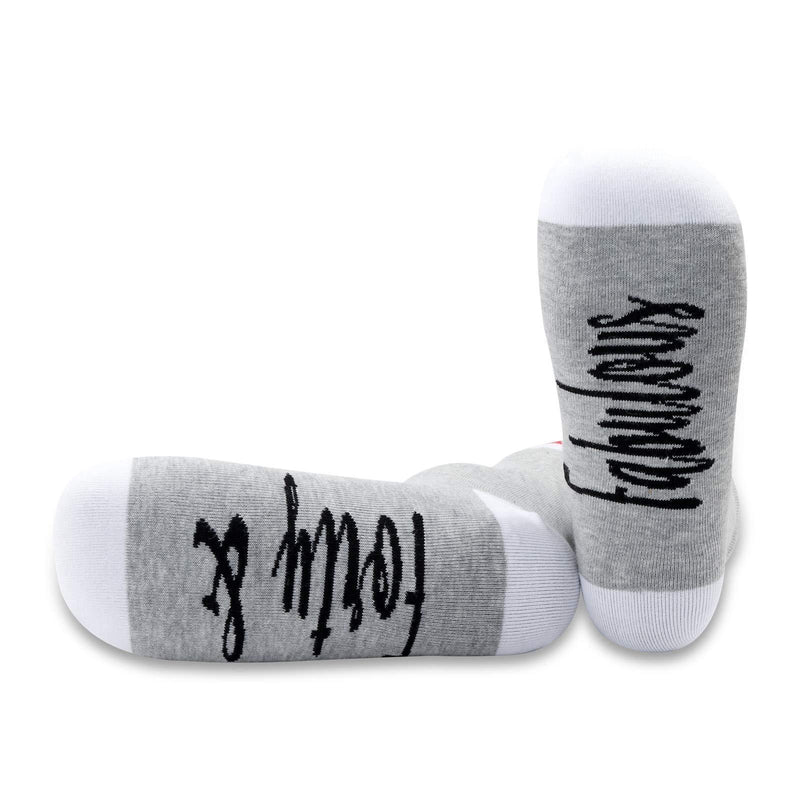 [Australia] - PYOUL 1 Pair 30th/40th/50th Birthday Socks Fifty/Forty And Fabulous Socks Turning 30/40/50 Years Old Gift Forty Fabulous 2.0 1 Pair 