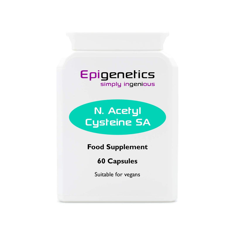 [Australia] - N-Acetyl Cysteine SA | NAC 550mg & Natural Succinic Acid Antioxidant | 60 Vegan Friendly Capsules UK Made | 1 Capsule Daily (High Strength) 
