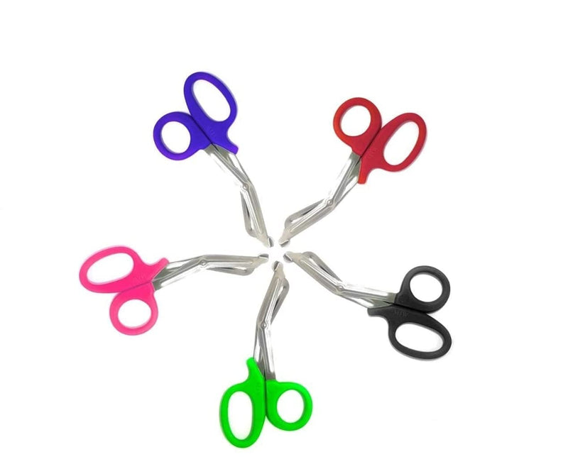 [Australia] - Utility Bandage Medical Shears Tuff Cut Scissor First Aid Nursing Scissor Tuff Cut Scissors Trauma Shears First Aid Medical Scissors CE (Pink 5.5) Pink 5.5 