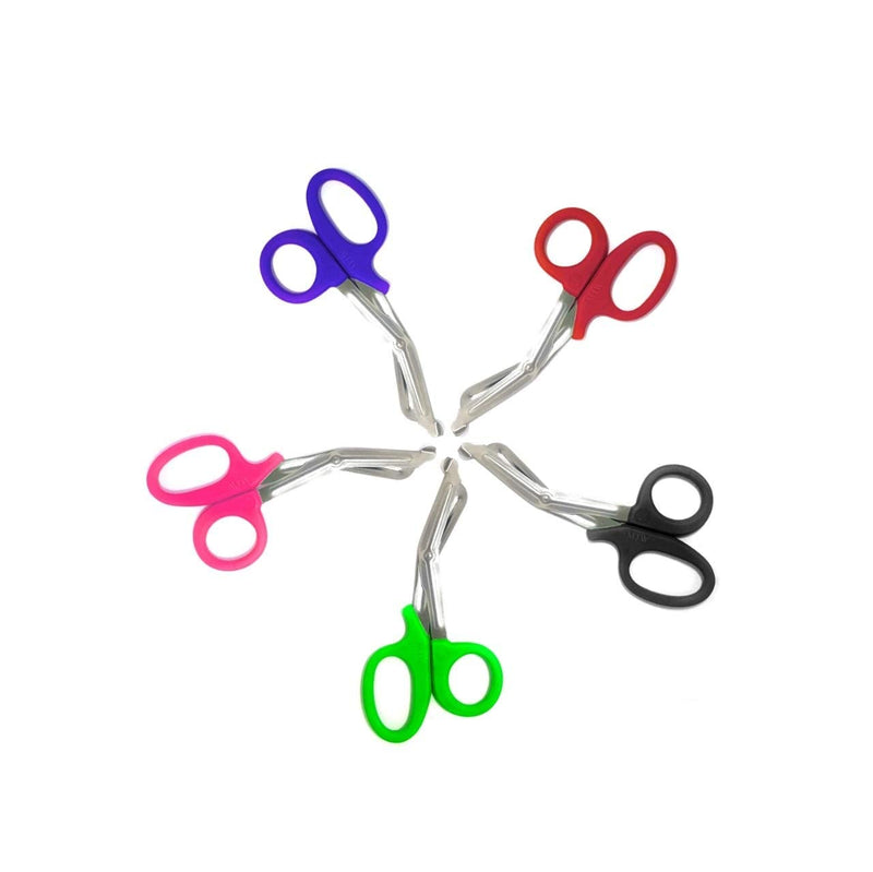 [Australia] - Nursing Scissor First Aid Scissors Tuff Cut Scissor First Aid Medical Scissors Small Trauma Shears First Aid Medical Scissors CE (Blue 5.5) Blue 5.5 