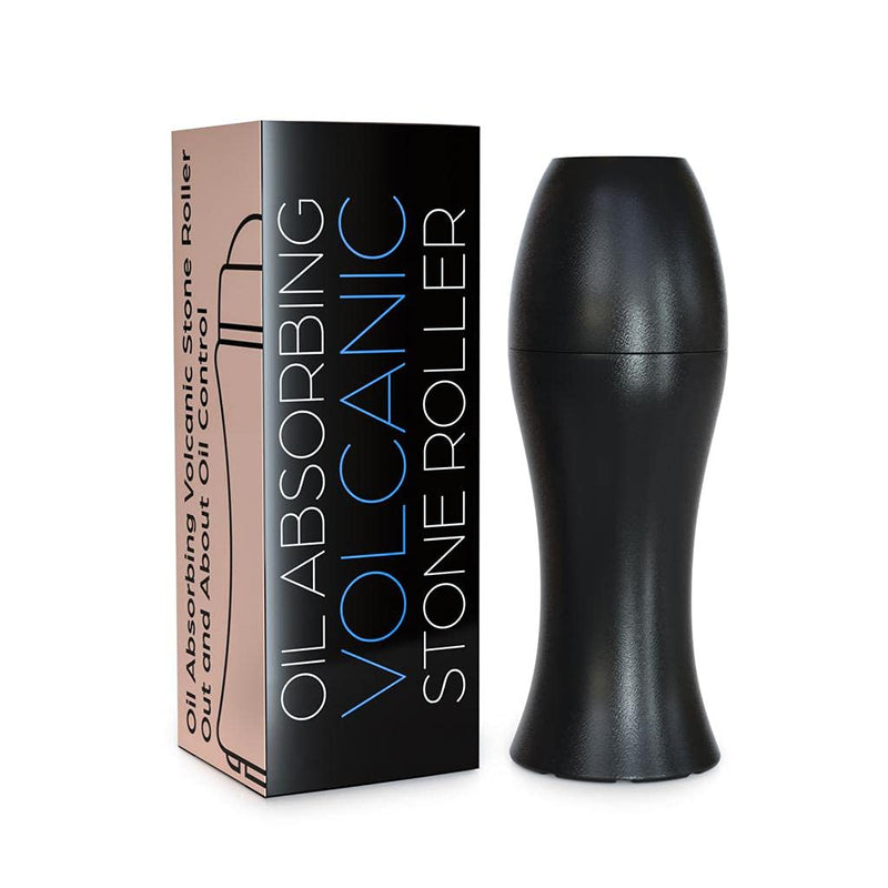 [Australia] - OIL ABSORBING FACIAL ROLLER, ON THE GO, STOP SWEAT SKINCARE TOOL VOLCANIC ROCK, SKINCARE FOR BLOCKED PORES 