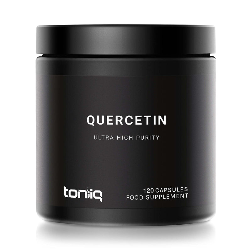 [Australia] - Ultra High Purity Quercetin Capsules - 95%+ Highly Purified and Highly Bioavailable - 1000mg Per Serving - 120 Capsules Quercetin Supplement 