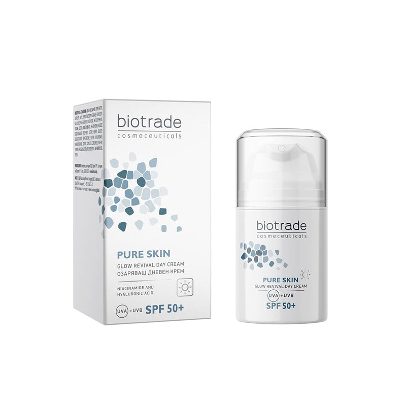 [Australia] - Pure Skin Glow Revival Day Cream 50 ml Deep Hydration Of The Skin/Face Hyaluronic acid and Niacinamide 