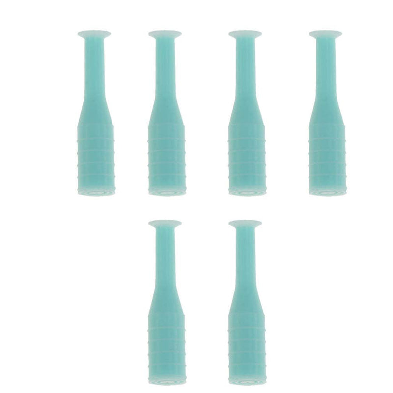 [Australia] - EXCEART Scleral Cup Contact Lens Handler, 8pcs Soft Hard Contact Lens Inserter Remover Contact Lens Suction Cup Stick Tool Without Bottle for Travel Home Use Green 
