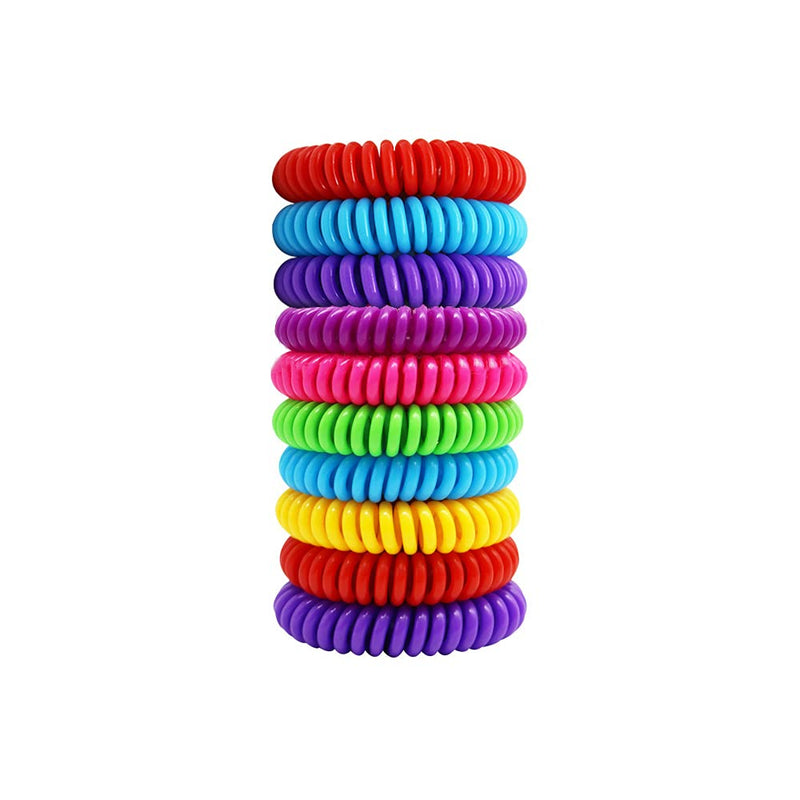 [Australia] - 10 Pack Mosquito Repellent Bracelet, Pure Natural Insect Repellent Bands for Adults and Children, Waterproof Anti Insects Wristbands for Outdoor Travel Protection 