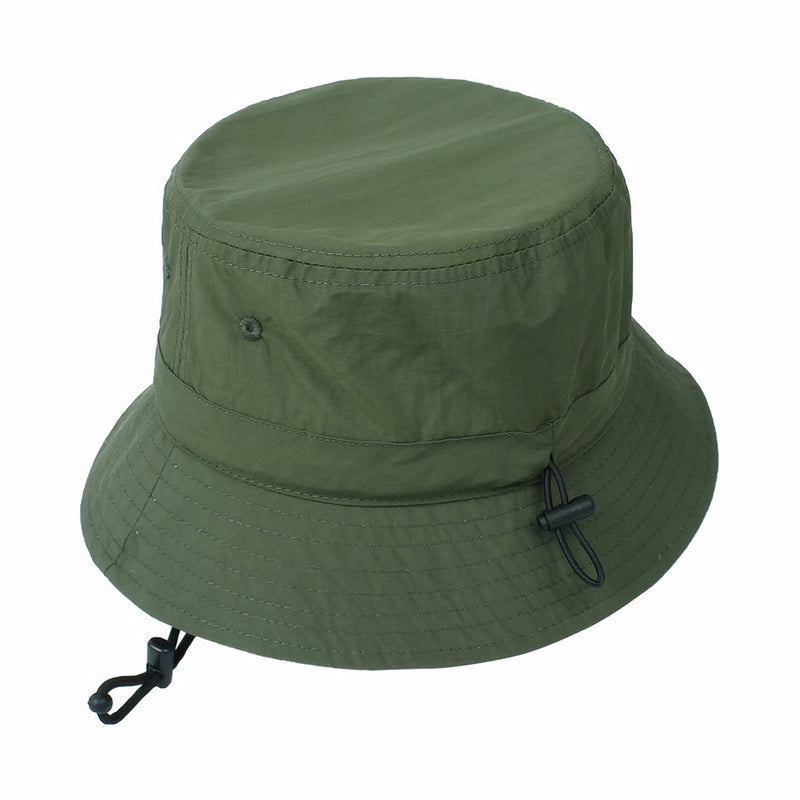 [Australia] - MengPa Bucket Hat Summer Sun Hats Fisherman for Women Men Wide Brim Boonie Hat Foldable Army green 