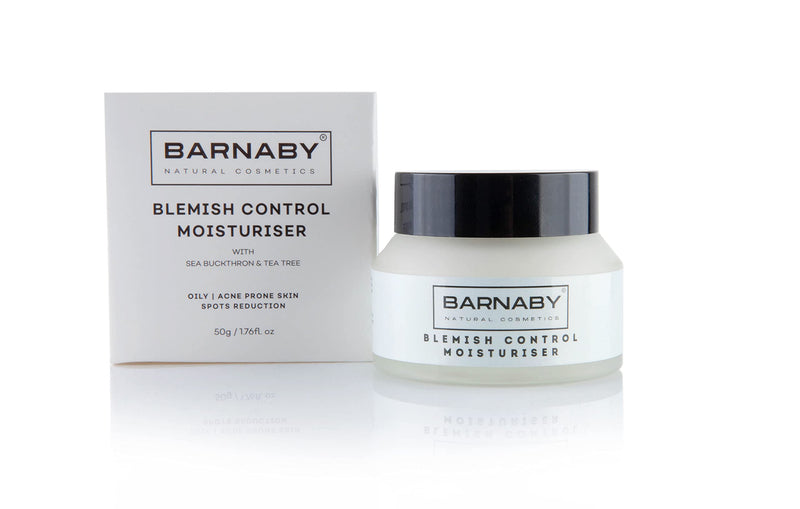 [Australia] - Blemish Control Moisturiser, Barnaby Skincare Reduce Acne, Spots, Imperfections, with Tea Tree for anti-bacterial, anti-inflammatory effect 
