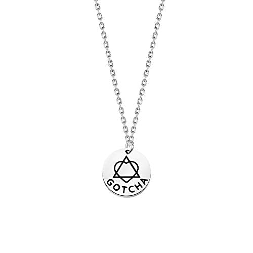 [Australia] - Adoption Symbol Necklace Gotcha Day Necklace Mother's Gift SILVER 