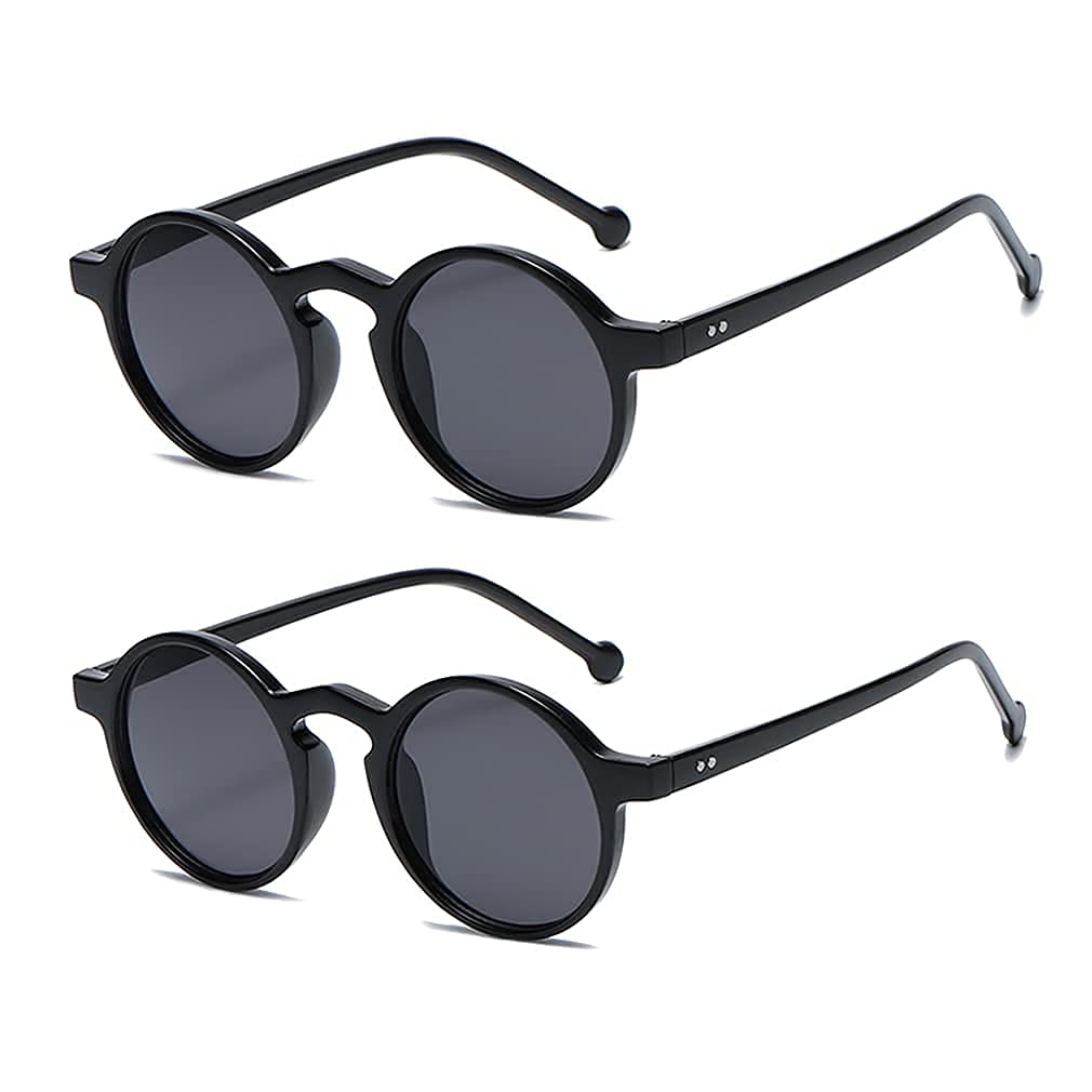 JIM HALO Retro Polarized Sunglasses Men Women Flat Top Square Driving  Glasses, #2 Matte Black Frame / Polarized Grey Lens, One Size : Amazon.co.uk:  Fashion