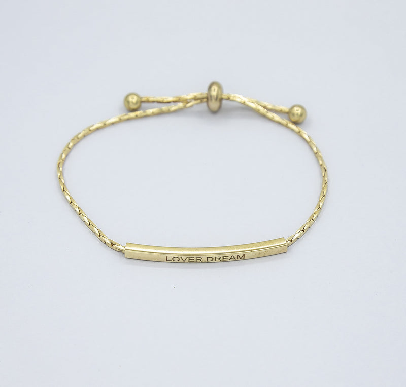 [Australia] - CCLOVE Gold Plated Bracelet Adjustable Infinity Bracelets,Anniversary Birthday Jewellery Gift for Women 
