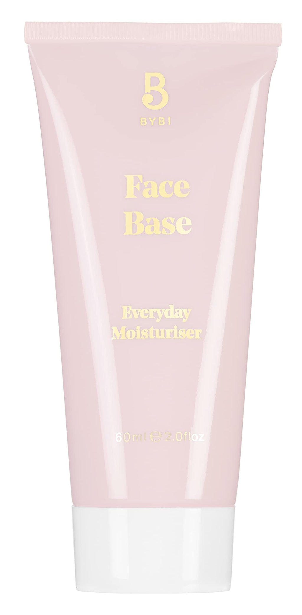 [Australia] - BYBI Beauty Face Base Everyday Moisturiser | Fast Absorbing Lotion, Locks in Moisture, Hydrates & Calms Skin | Jojoba Oil, Aloe Vera & More | 60ml 