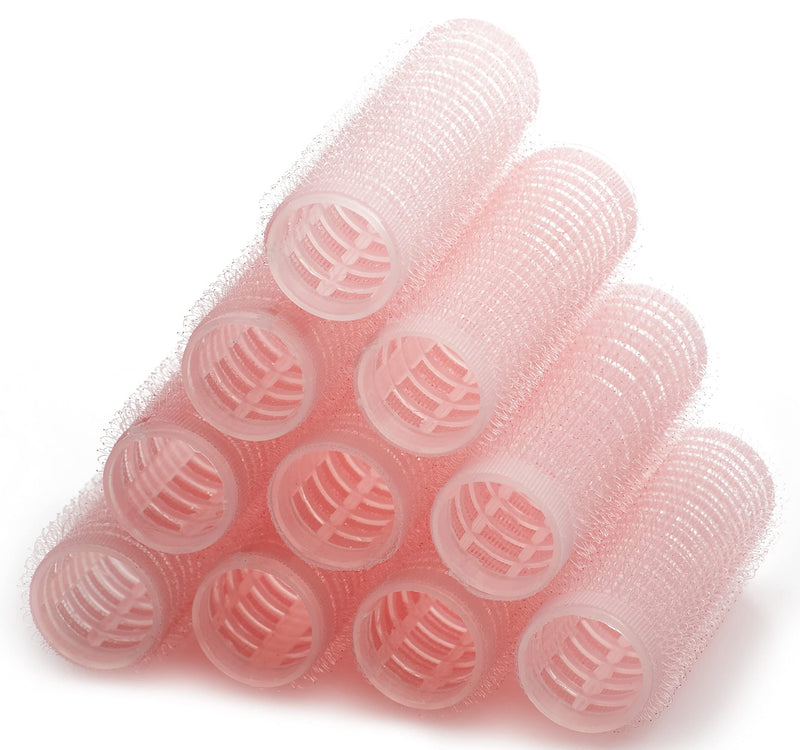 [Australia] - KHEERANA 10 Pieces Self Grip Hair Rollers 20MM Medium Hair Curlers For Short And Long Hair Salon Hairdressing Curler For Curling And Styling Hair Self Holding DIY Roller For Hair Grip 