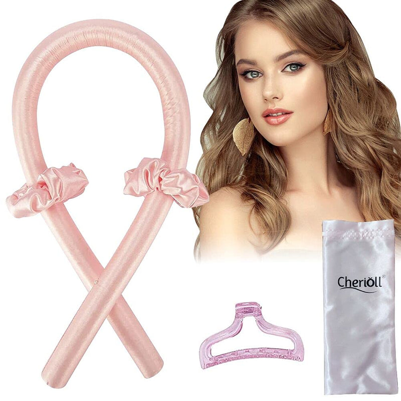 [Australia] - Heatless Hair Curler, Heatless Curlers Headband, Heatless Curling Rod, Hair Rollers Soft Rubber Styling Hair Rollers No Heat Twist-Flex Hair Curlers Rods Set for Hair Salon or DIY 1 Count (Pack of 1) 