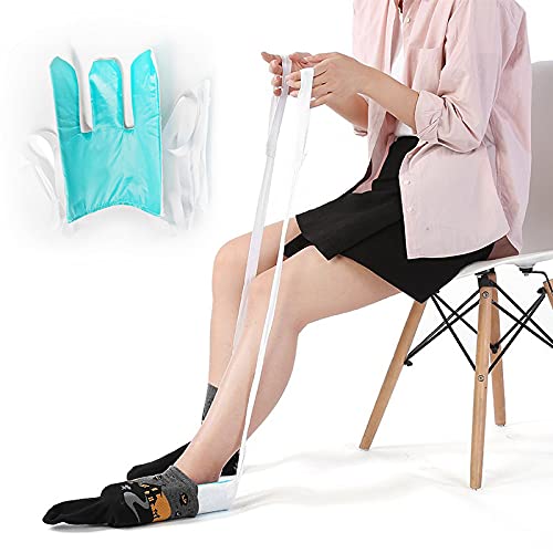 [Australia] - Namvo Sock Aid, Easy On and Off Stocking Slider Sock Helper Slider Putting Socks for Elderly, Pregnant Women, Disabled and Handicapped 