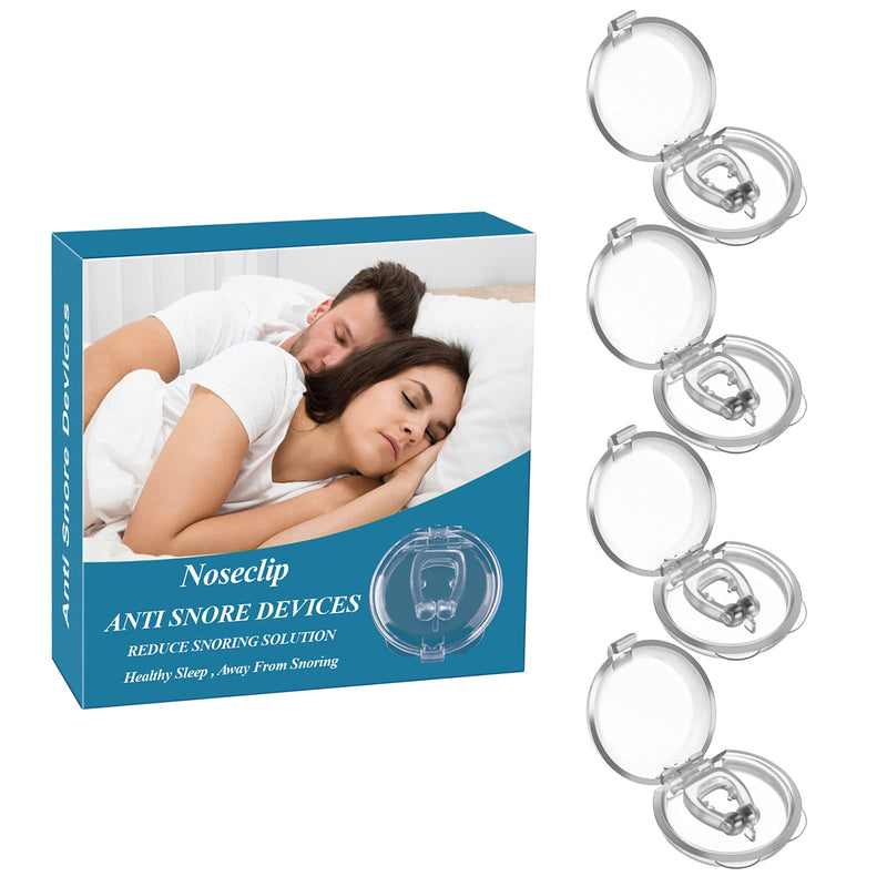 [Australia] - Montloxs Anti Snoring Devices Magnetic Anti Snoring Clips for Nose Snore S per Silicone Anti Snore Clip Set for Better Deep Sleep 