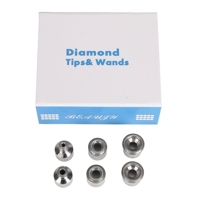 [Australia] - Uonlytech 1pc Diamond Dermabrasion Tips Microdermabrasion Replacement Tips Dermabrasion Machine Heads for Facial Peeling Skin Cleansing 
