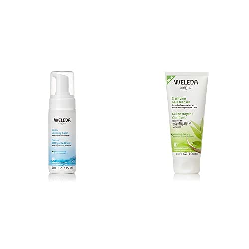 [Australia] - Weleda Organic Witch Hazel Gentle Cleansing Foam, 150 ml + Weleda Willow Bark Purifying Gel Cleanser, 100 ml 