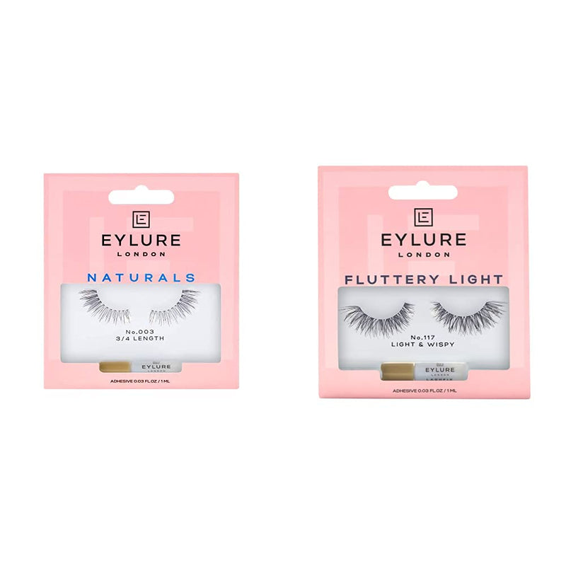 [Australia] - Eylure Naturals 003 False Lashes & Strip False Lashes Texture No. 117 + Strip False Lashes Texture 