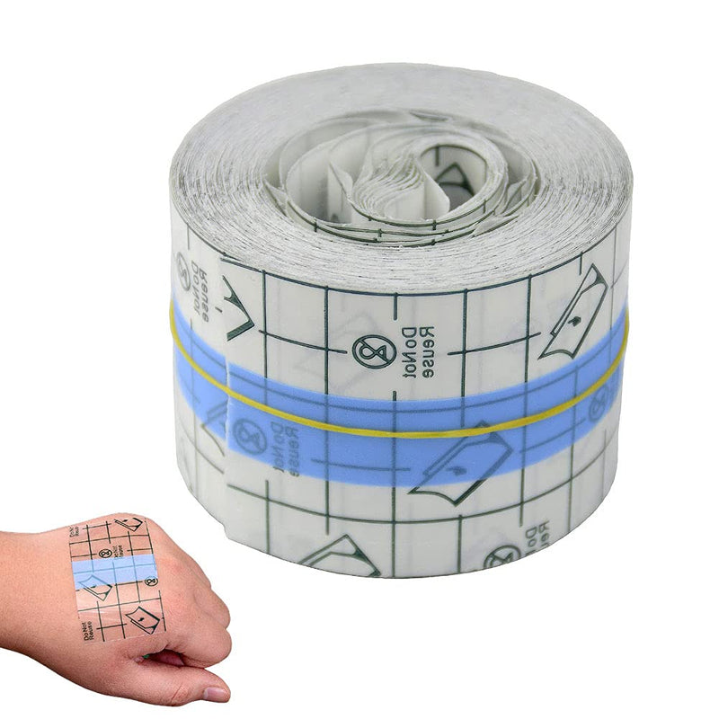 [Australia] - Waterproof Transparent Stretch Adhesive Bandage Waterproof Dressing Film Clear Adhesive Bandages Use for Tattoo Aftercare Bath Sticker 