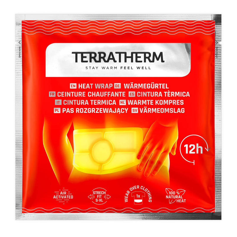 [Australia] - Heat belt - 12 hours of soothing deep heat, heat belt for lower back- adhesive heat patches - warming belt air-activated - 3 pieces 