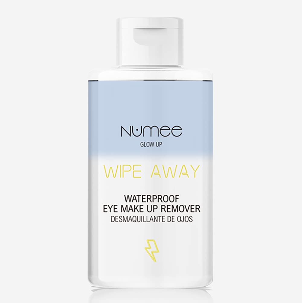 [Australia] - NUMEE Clean Beauty GLOW UP Wipe Away Waterproof Eye Make Up Remover | Remove Make Up WIthout Rubbing | Vegan & Cruelty Free | Suitable for Sensitive Skin | 125ml 