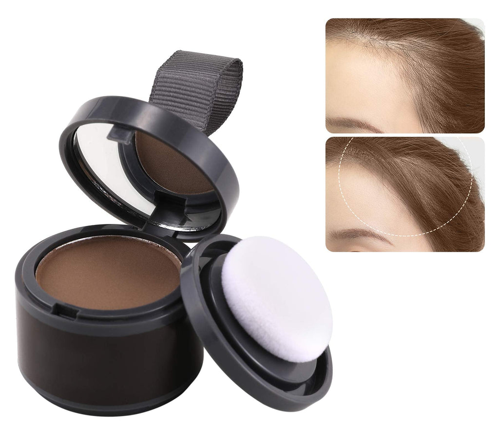 [Australia] - Boobeen Hairline Powder Creator - Waterproof Hair Line Powder for Thinning Hair - Hair Color Shadow Loss Makeup Concealer Root Cover Up Deep Brown 